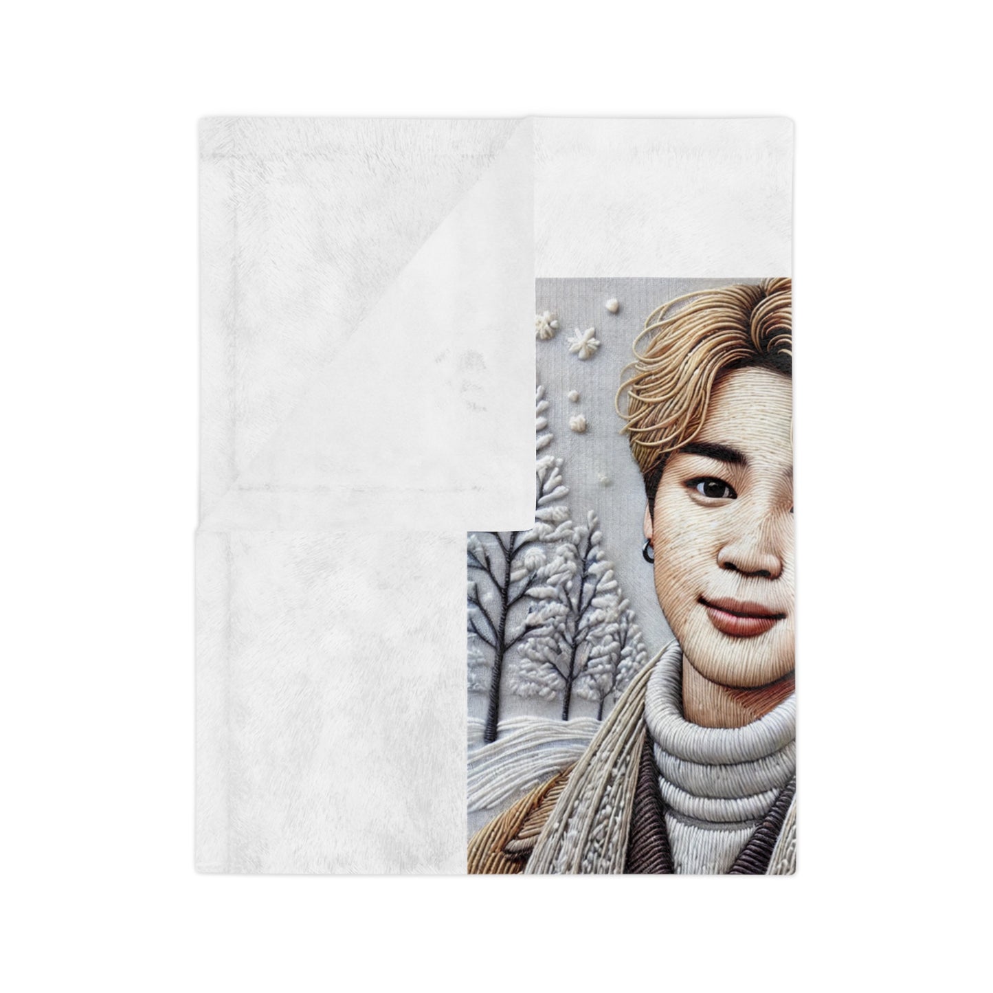 Christmas Jimin Velveteen Microfiber Blanket