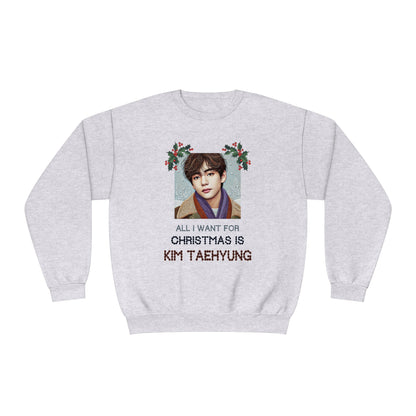 Christmas Taehyung Unisex NuBlend® Crewneck Sweatshirt