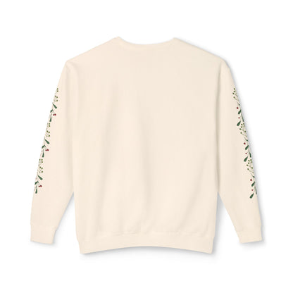 Christmas Yoongi Unisex Lightweight Crewneck Sweatshirt