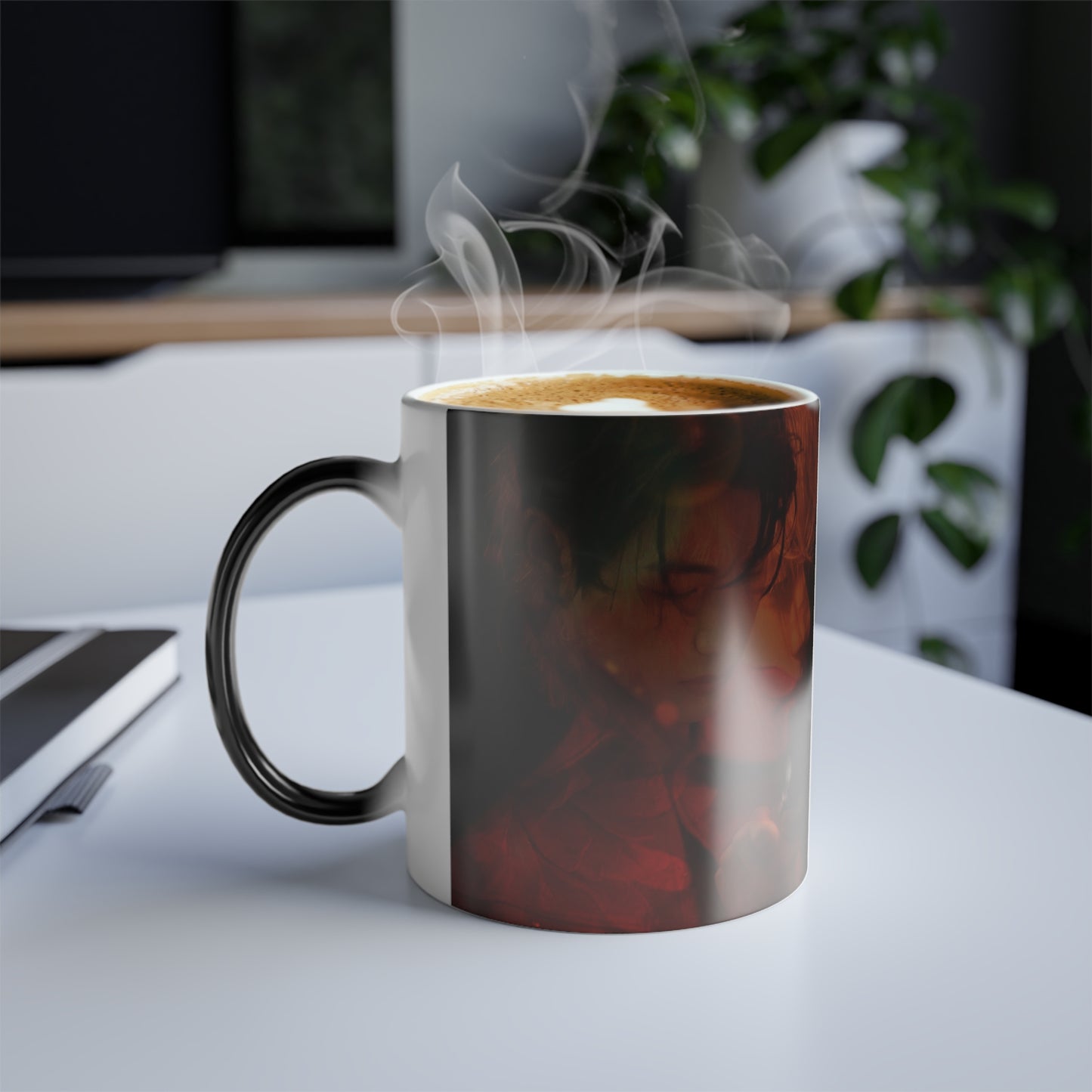 Taehyung Graphic Color Morphing Mug, 11oz