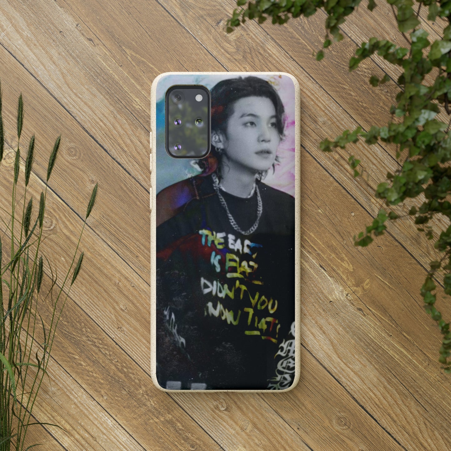 Agust D Graphic Biodegradable Cases