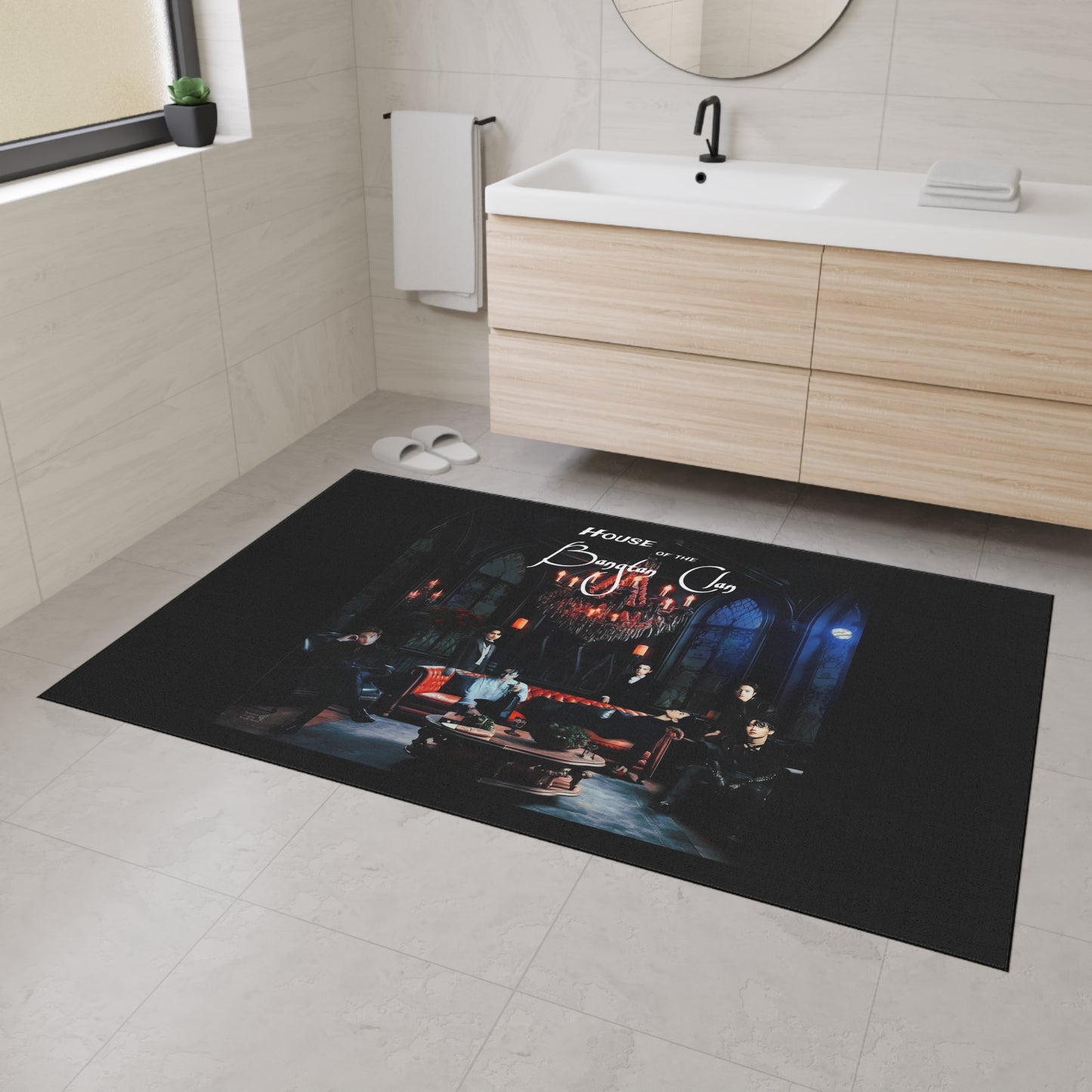 House of the Bangtan Clan Heavy Duty Floor Mat