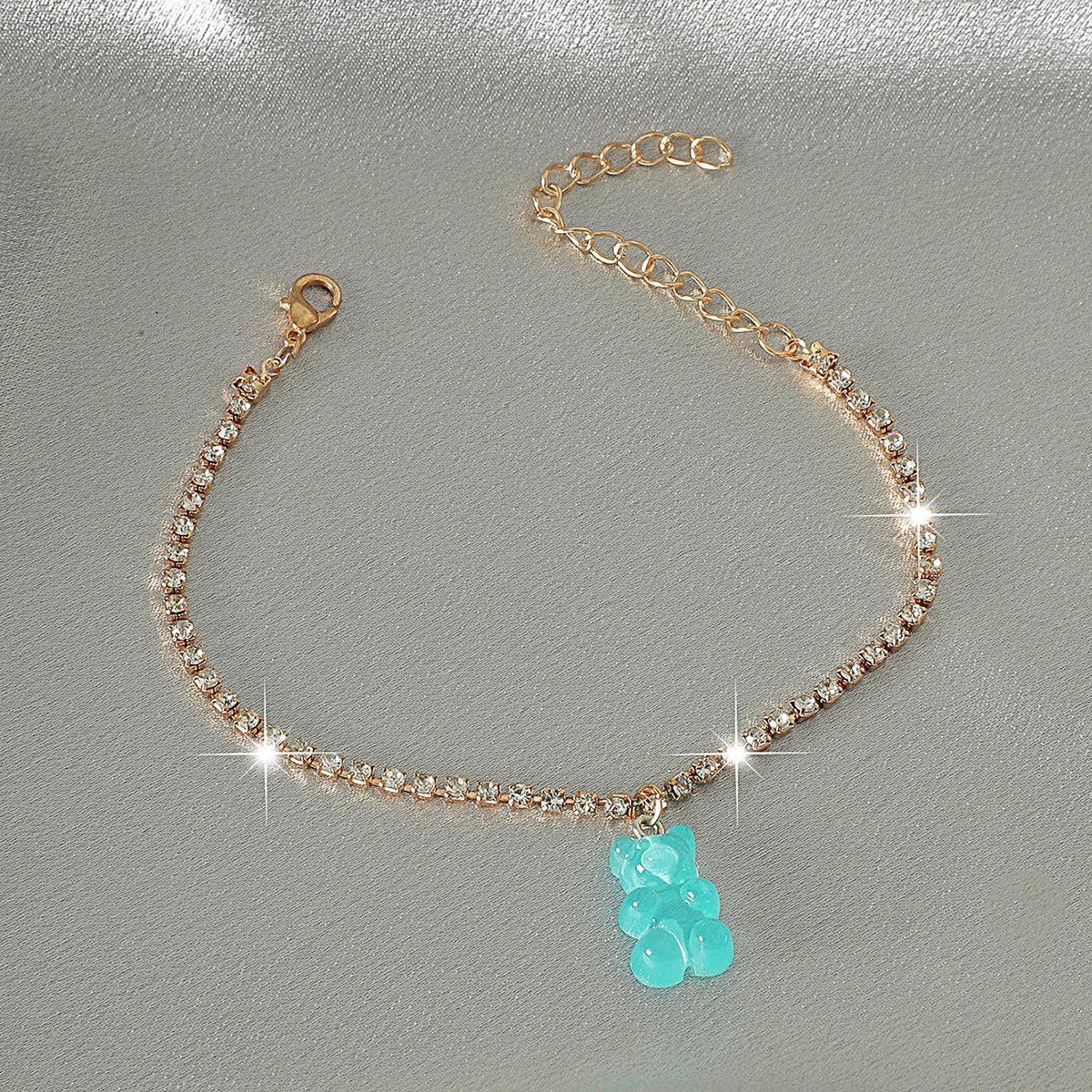 Winter Bear Anklet