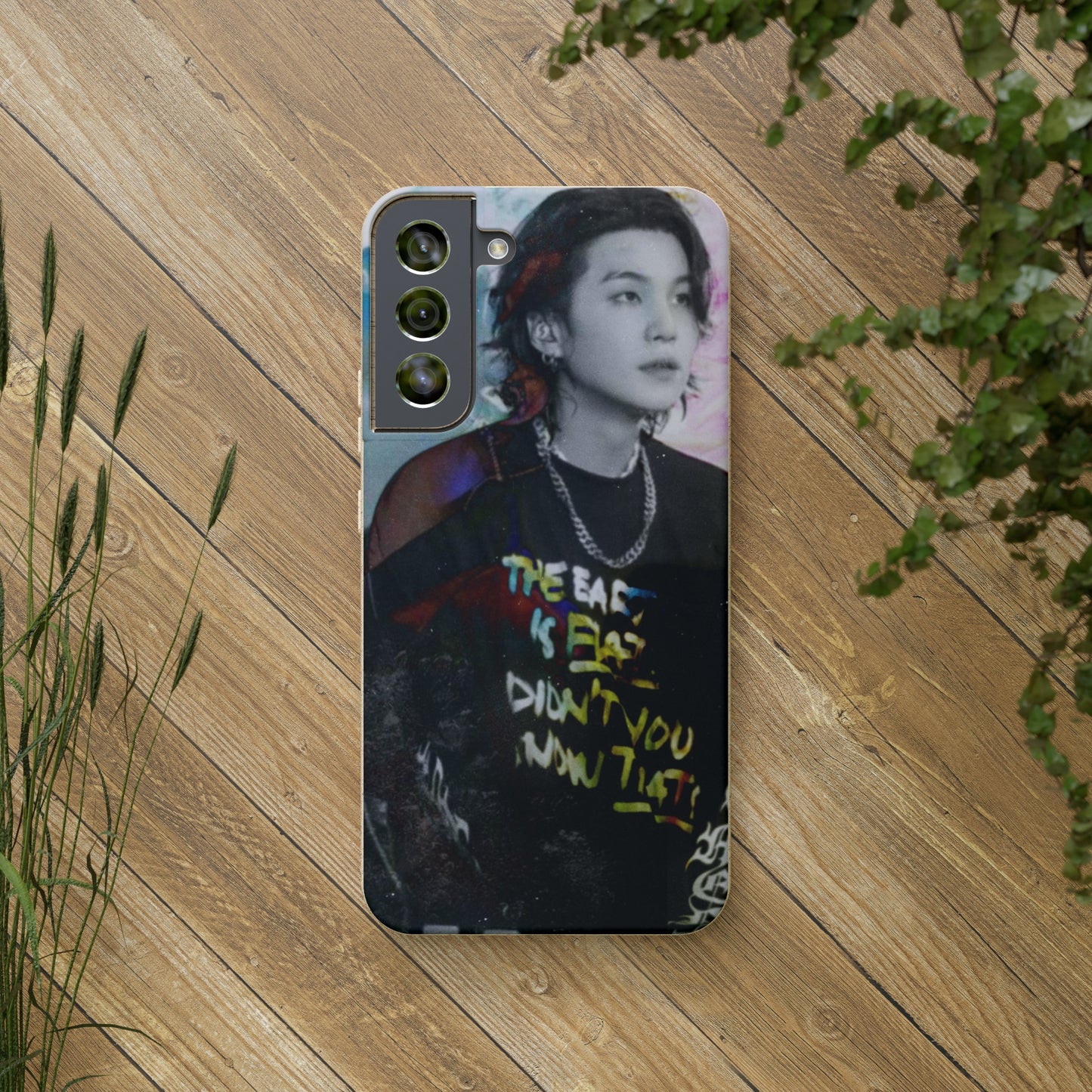 Agust D Graphic Biodegradable Cases