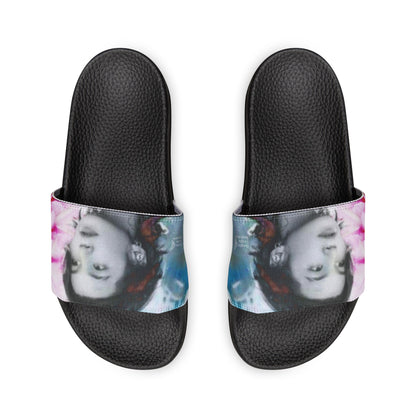Agust D Graphic Women's PU Slide Sandals