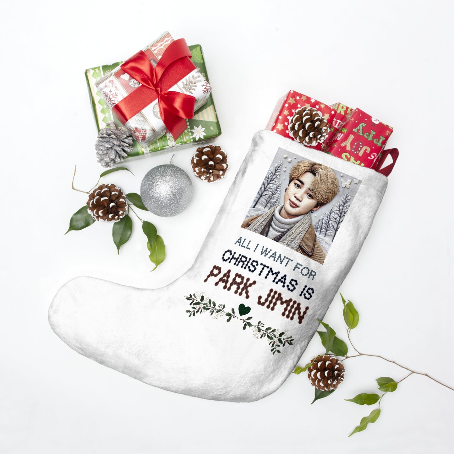 Jimin Christmas Stockings