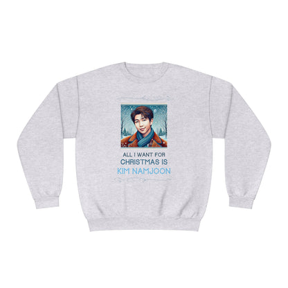Christmas Namjoon Unisex NuBlend® Crewneck Sweatshirt