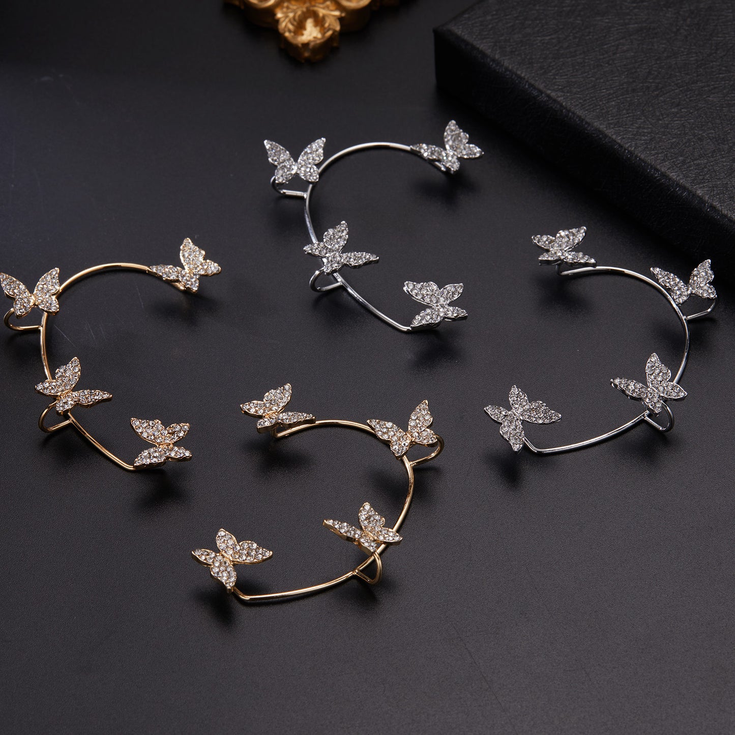 Army Butterfly Ear Clip