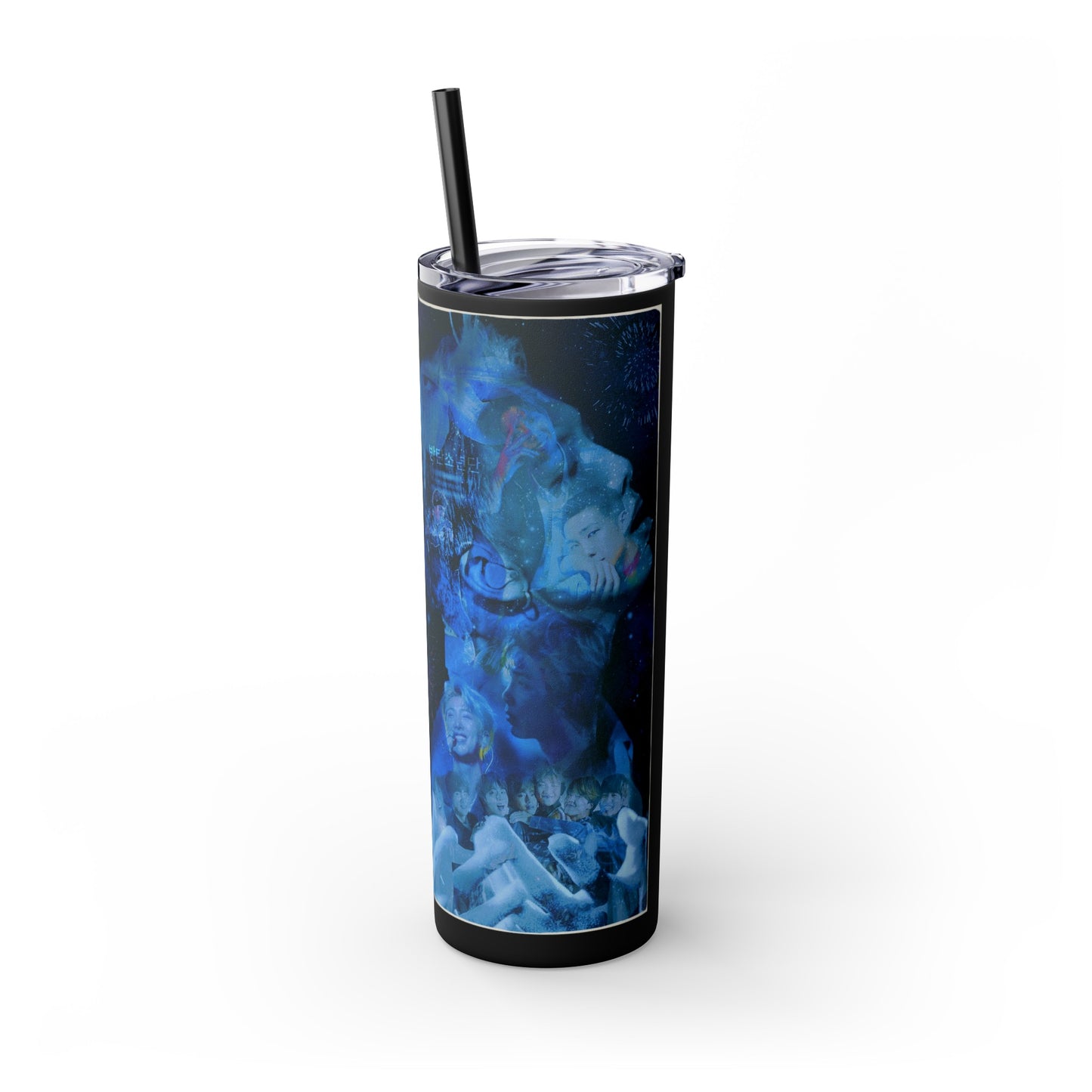 Skinny Tumbler with Straw, 20oz