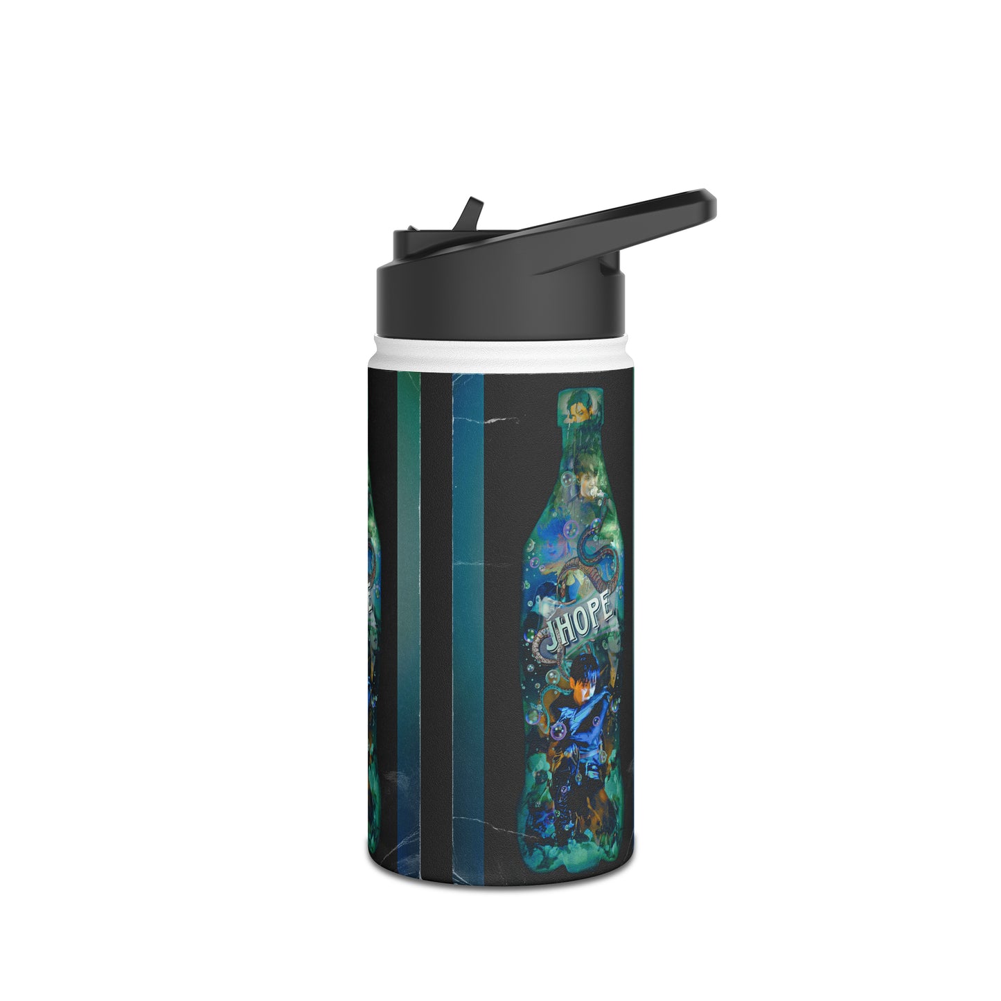 Jhope Graphic Stainless Steel Water Bottle, Standard Lid