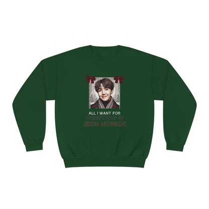 Christmas Jhope Unisex NuBlend® Crewneck Sweatshirt