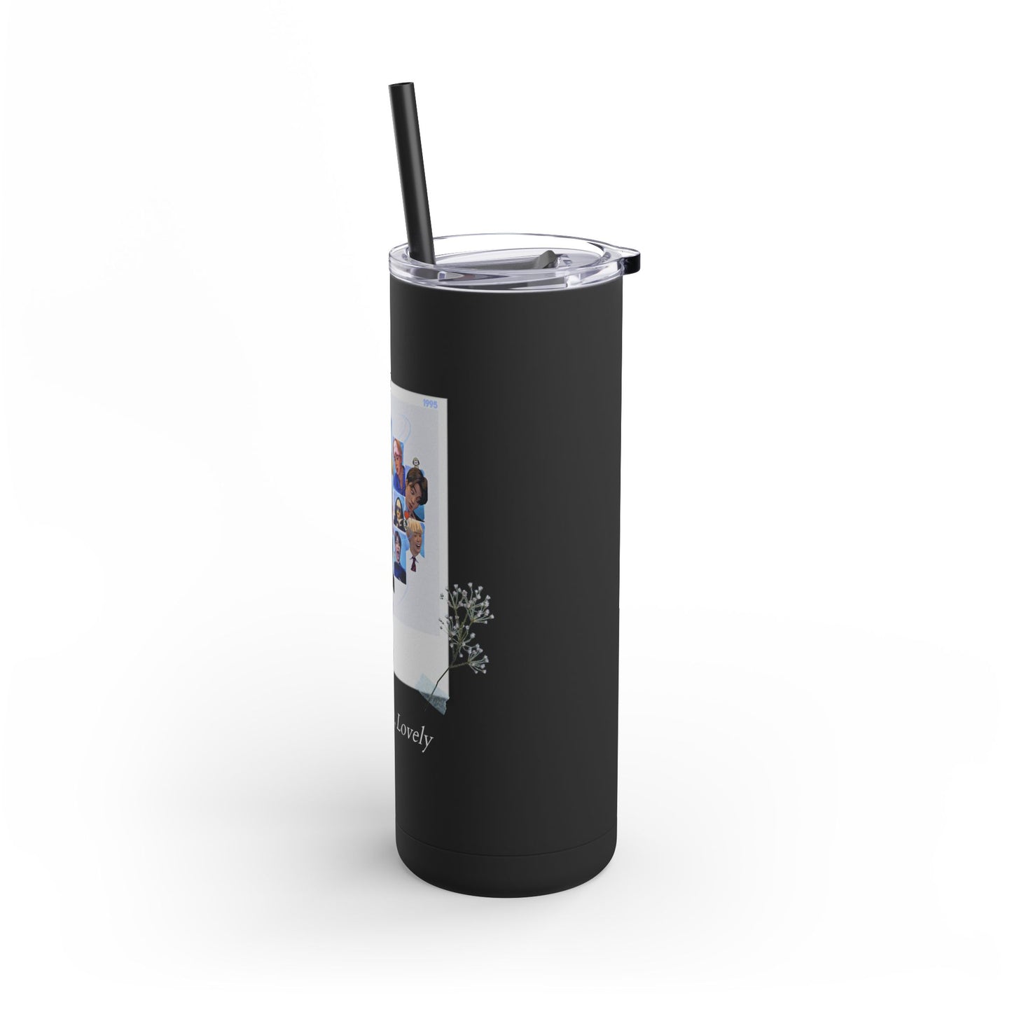 Cutie, Sexy, Lovely Maars Maker Skinny Matte Tumbler, 20oz