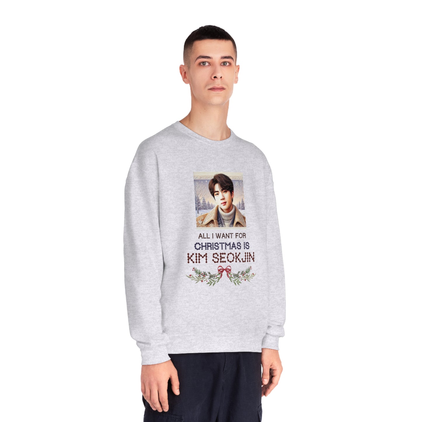 Christmas Jin Unisex NuBlend® Crewneck Sweatshirt