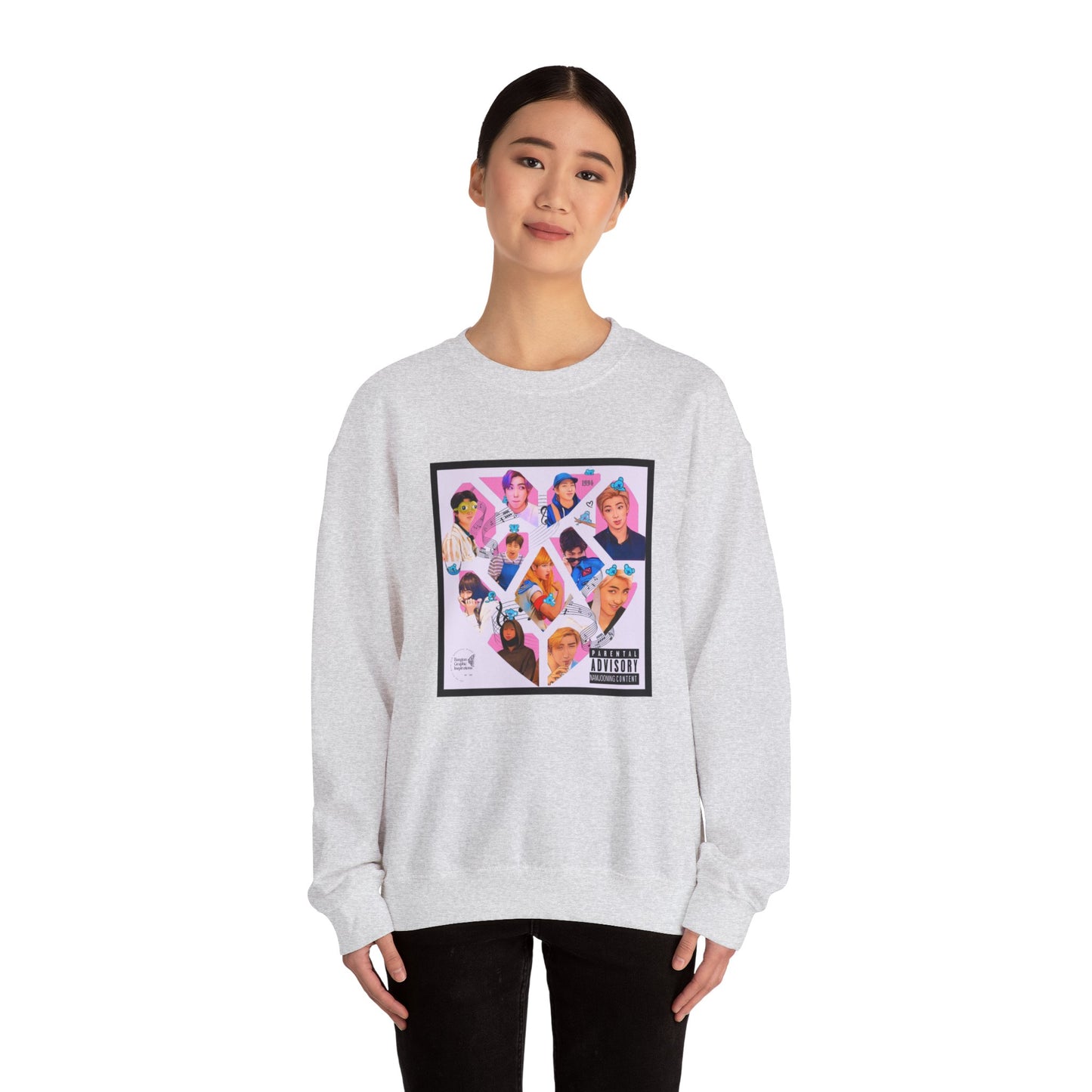 Namjooning Graphic Unisex Heavy Blend™ Crewneck Sweatshirt