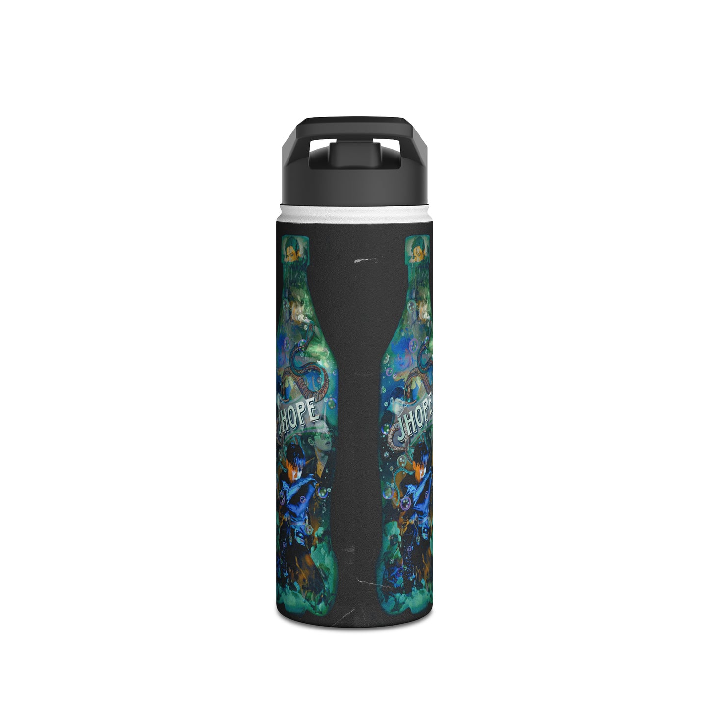 Jhope Graphic Stainless Steel Water Bottle, Standard Lid