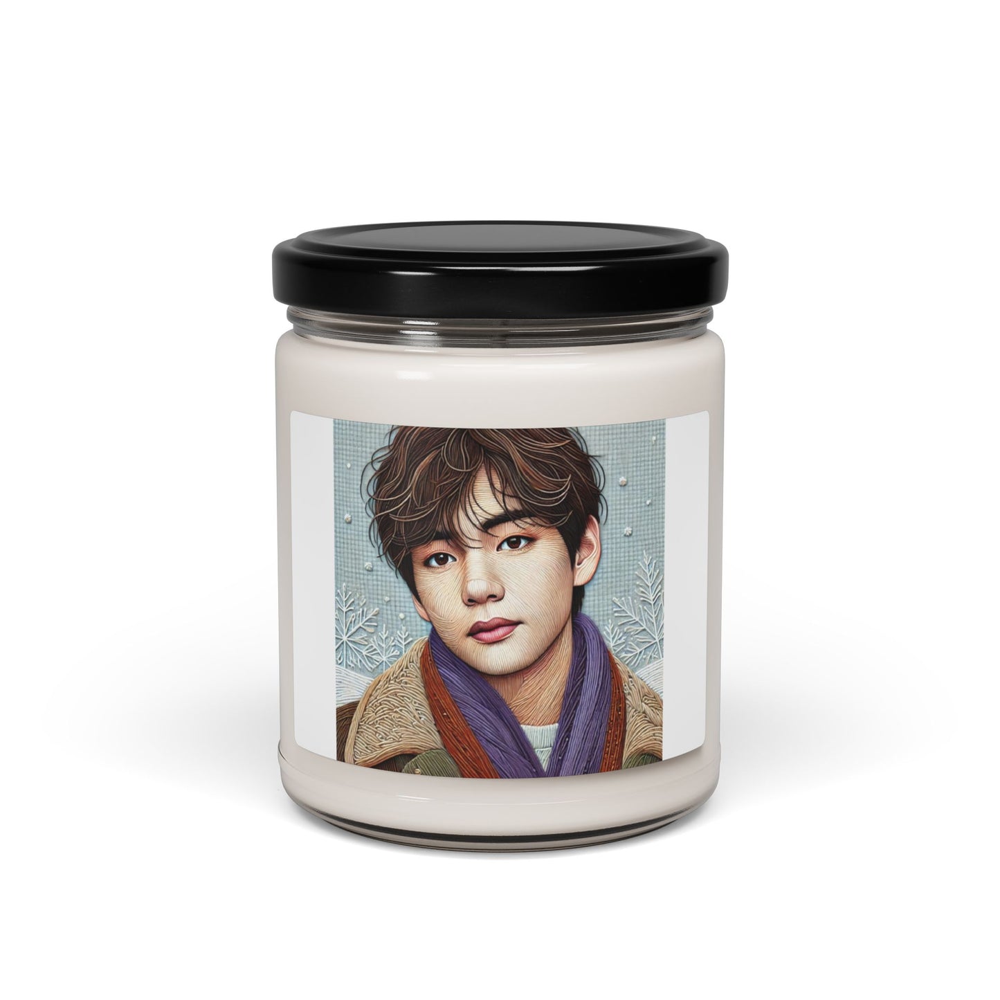 Christmas Taehyung Scented Soy Candle, 9oz