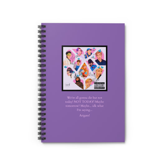 Namjooning Graphic Spiral Notebook - Ruled Line