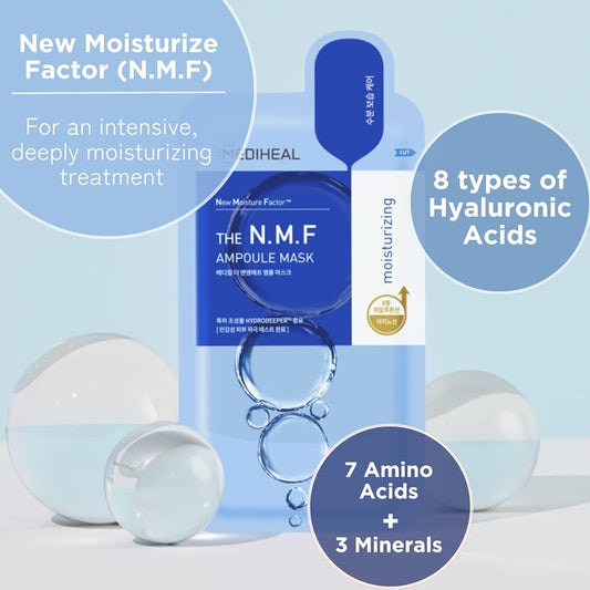 MEDIHEAL The N.M.F Ampoule Mask Sheet 10P