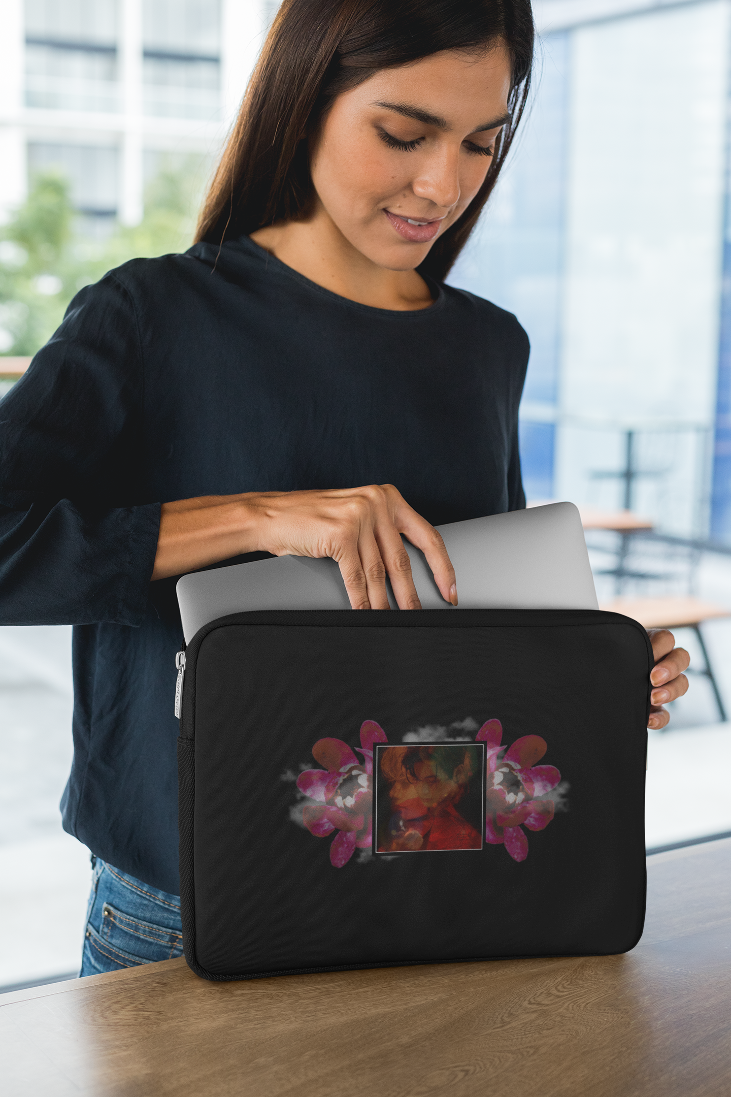 Taehyung Graphic Laptop Sleeve