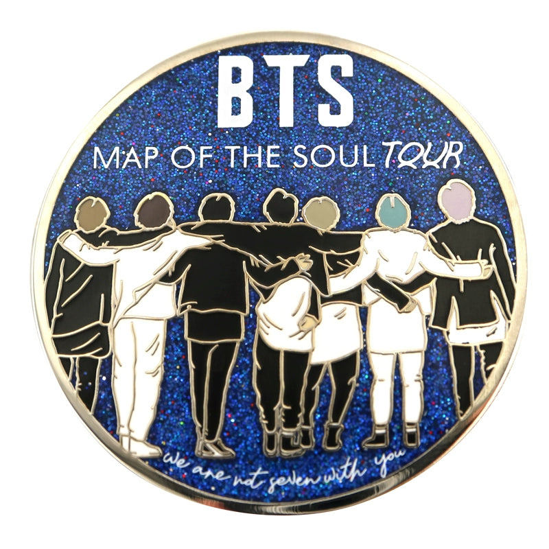 BTS Map of the Soul Metal Broach