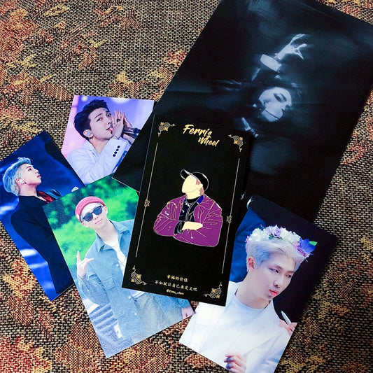 BTS Kim Namjoon Metal Pin