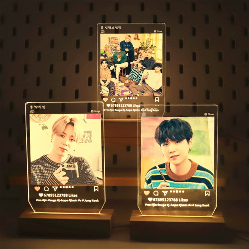 BTS Small Night Lamp