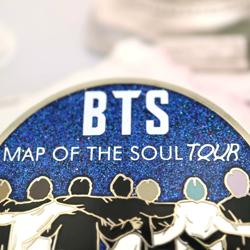 BTS Map of the Soul Metal Broach