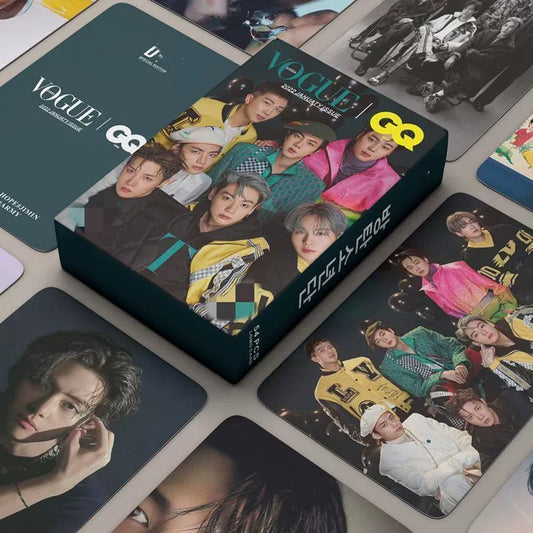 BTS New GQ Vogue Magazine Mini Card Collection