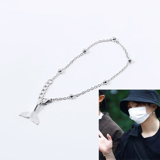 Yoongi Inspired Dolphin Tail Bracelet