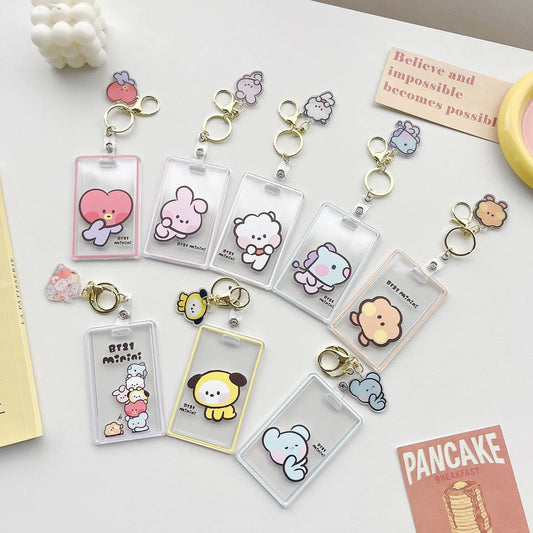 Bt21 Line Friends Card Protective Cover