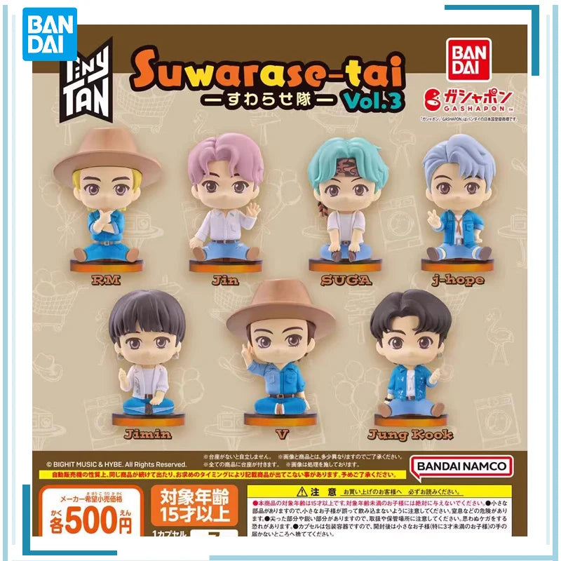 BTS Tiny Tan Action Figures