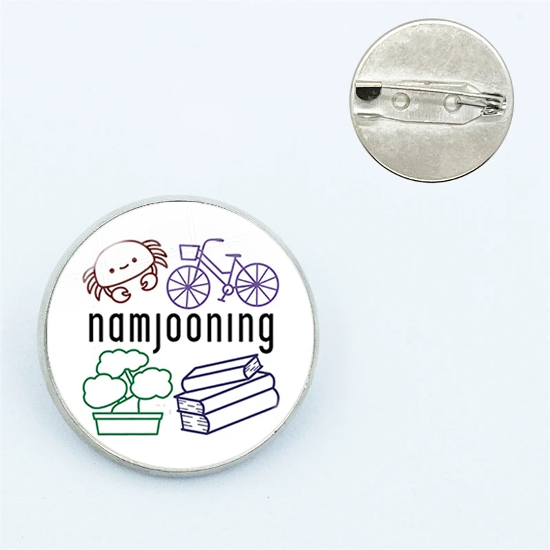 Namjooning Printed Pins