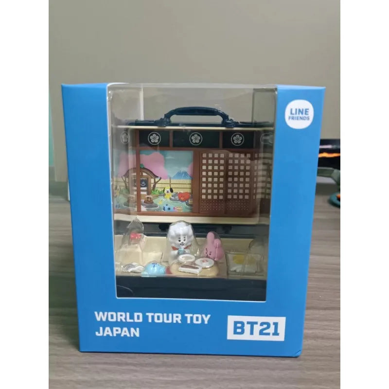 BT21 World Tour Miniature Scene Suitcase Collection