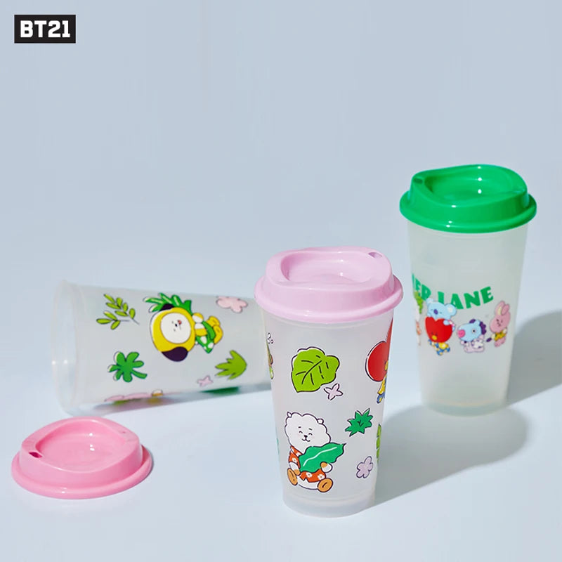 BT21 Line Friends Summer Water Cup