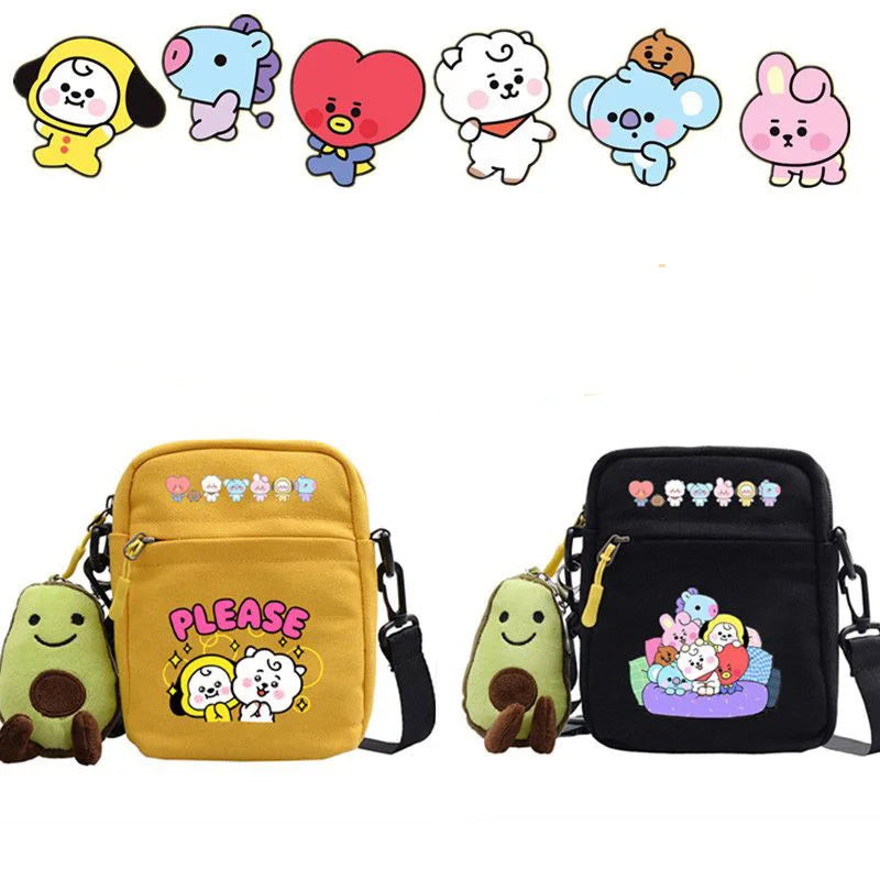 Bt21 Ladies Cute Crossbody Bag