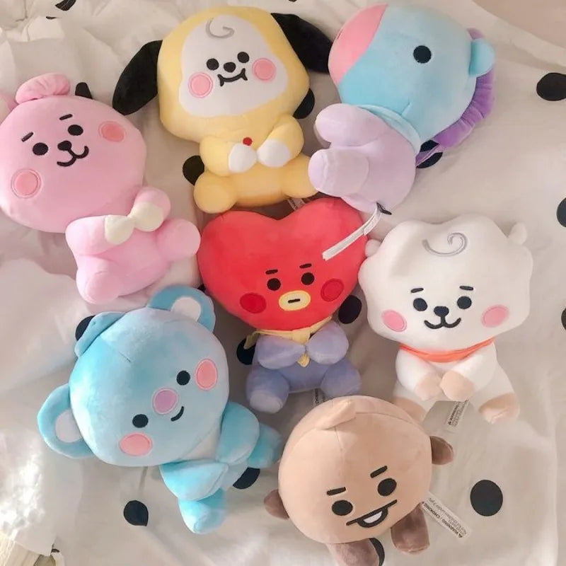 20cm Plush Toys BT21 Soft Throw Pillow