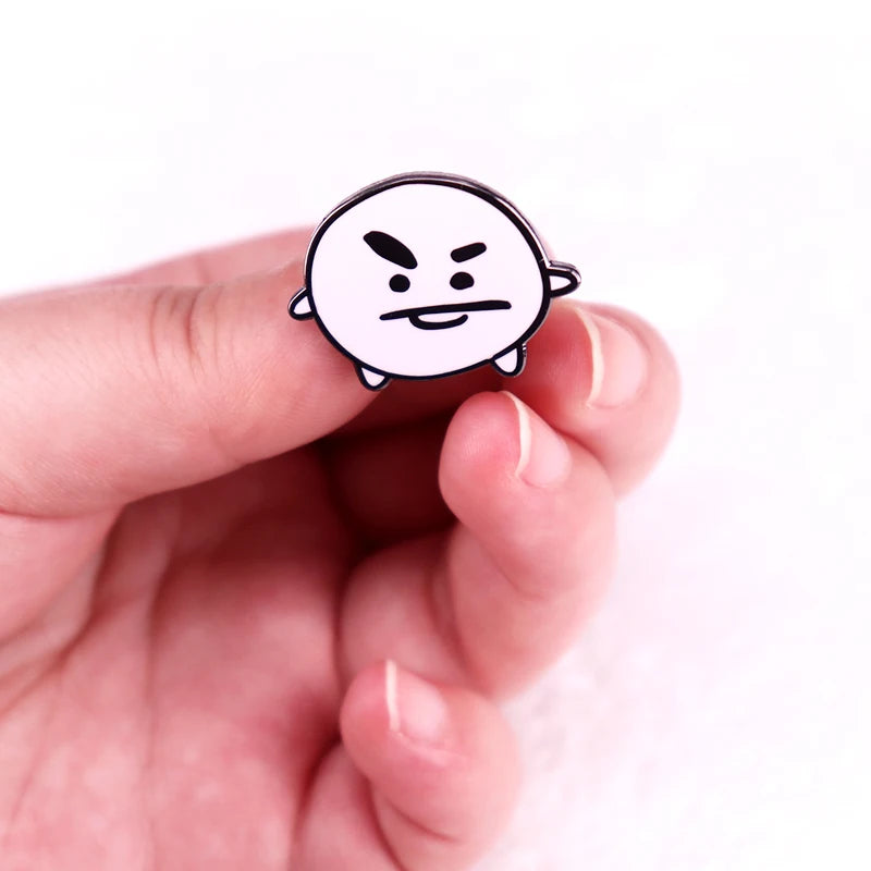 Cute Shooky Enamel Pin