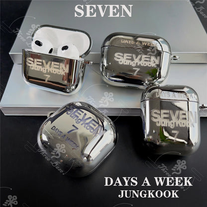 SEVEN JK Threebase Case For Airpods3 Pro2 Galaxy Buds2PRO Protective Cover with Keychain