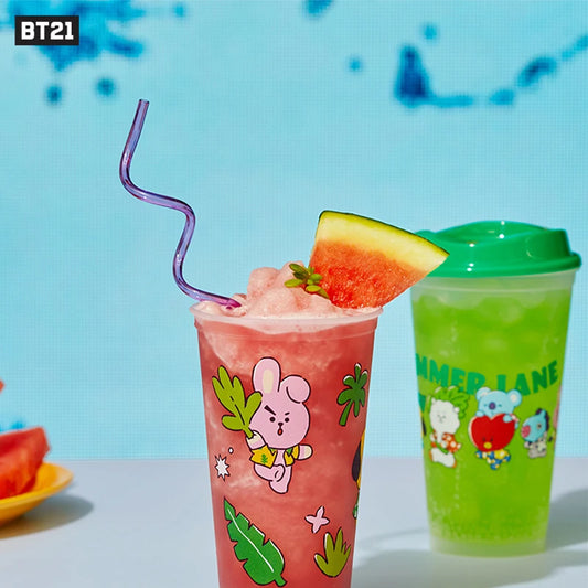 BT21 Line Friends Summer Water Cup