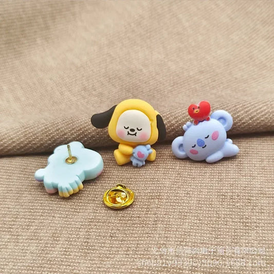 Bt21 Cute Pins