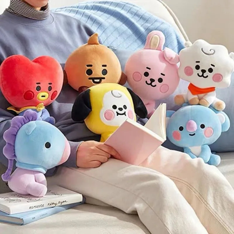 20cm Plush Toys BT21 Soft Throw Pillow