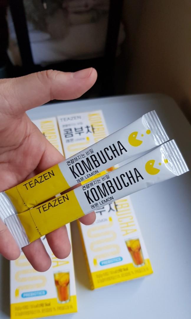 TEAZEN Kombucha Lemon (10 Sticks)